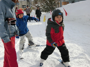 冬休み　スキー講習③